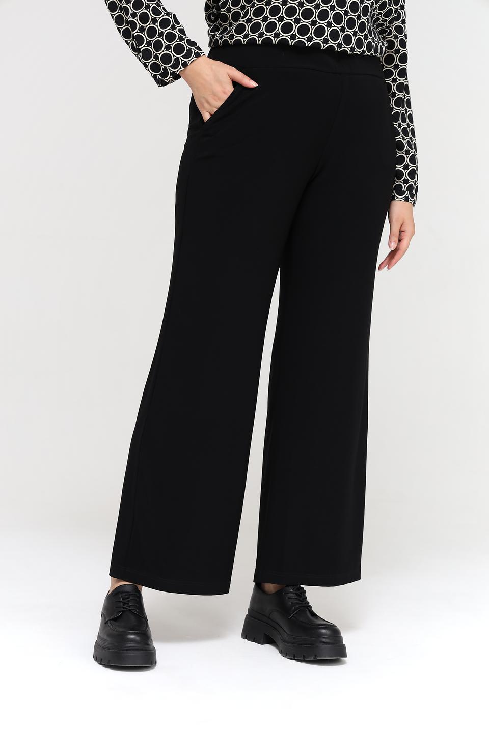 Брюки палаццо Bianca чёрные