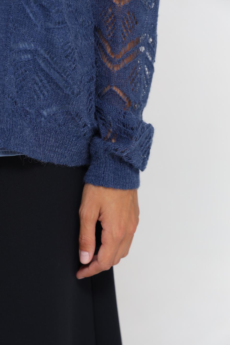 Жакет Gerry Weber ажурный синий