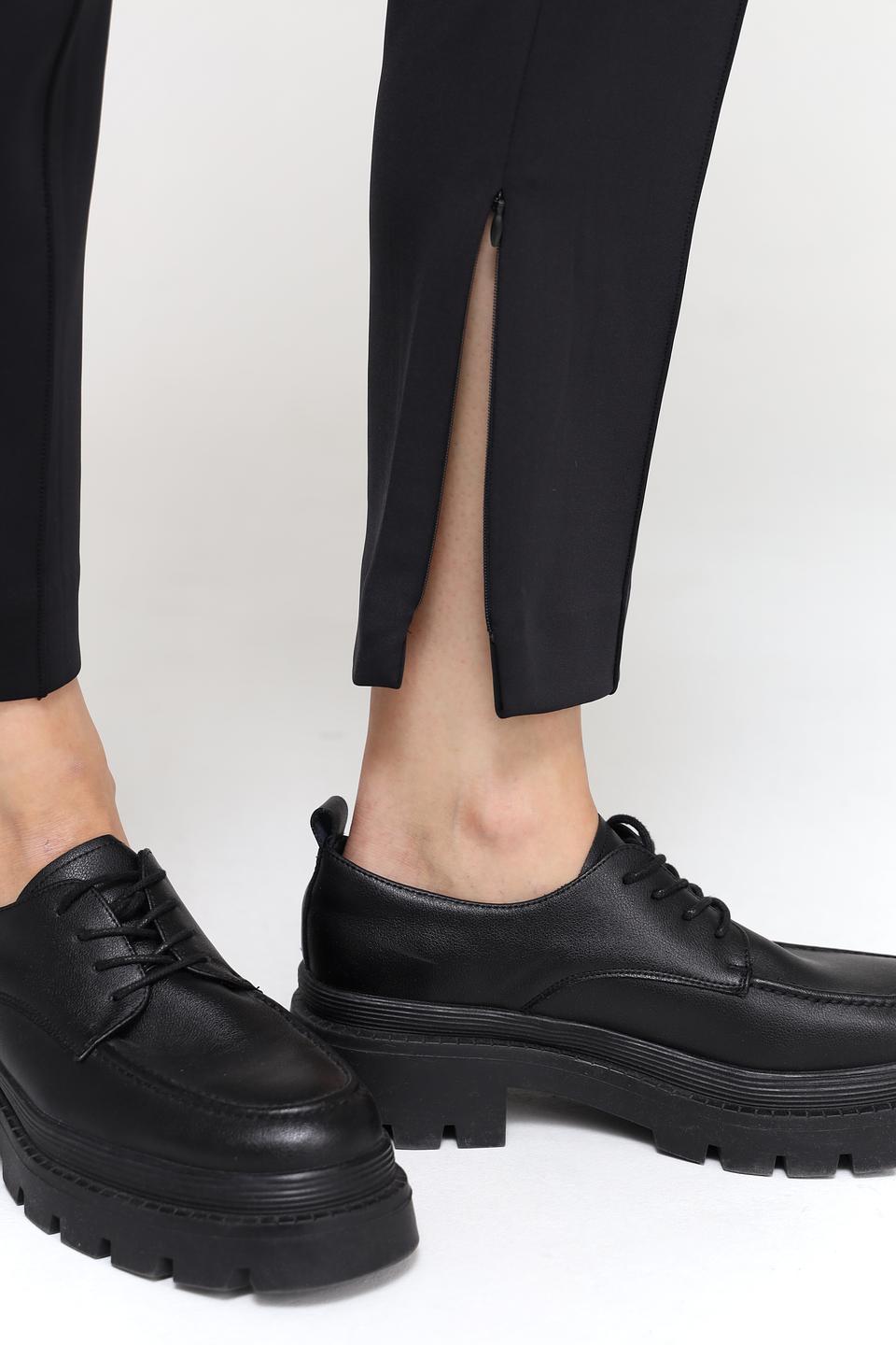 Брюки классические Samoon чёрные