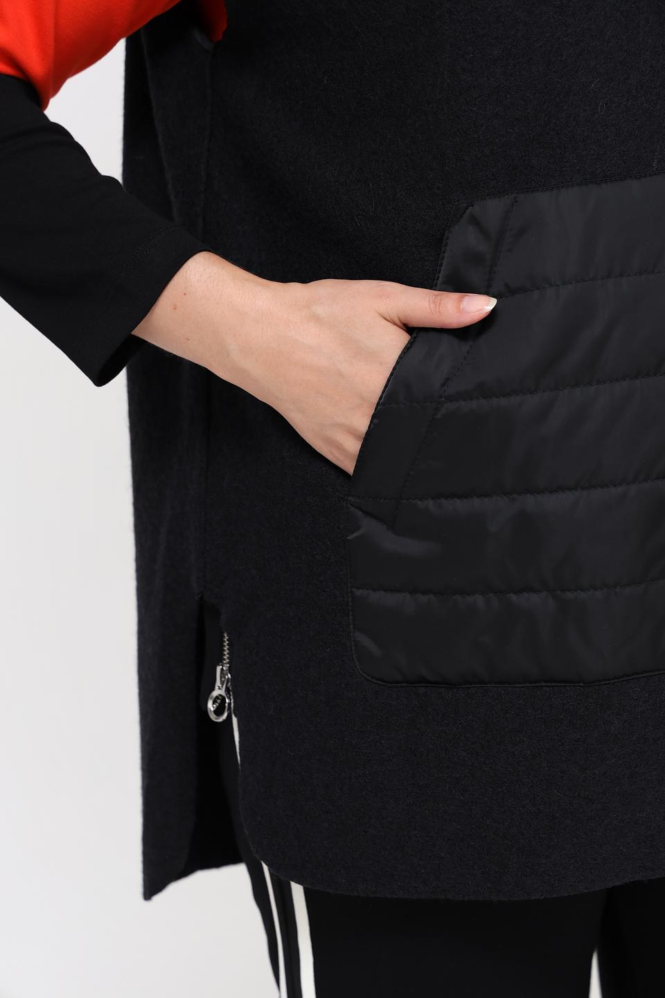 Жилет Doris Streich стеганый черный