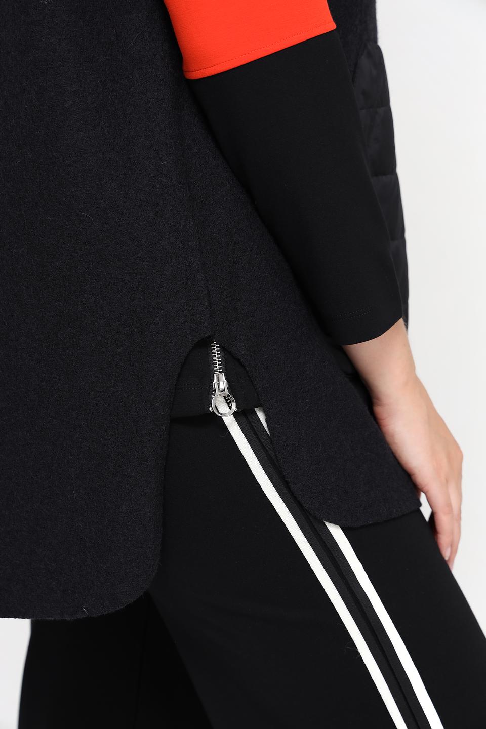 Жилет Doris Streich стеганый черный