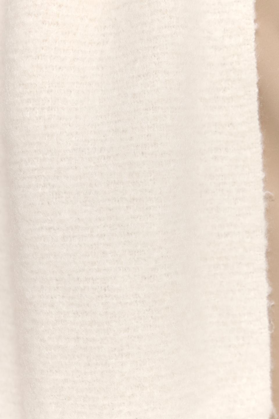 Шарф Fraas с кистями розовый