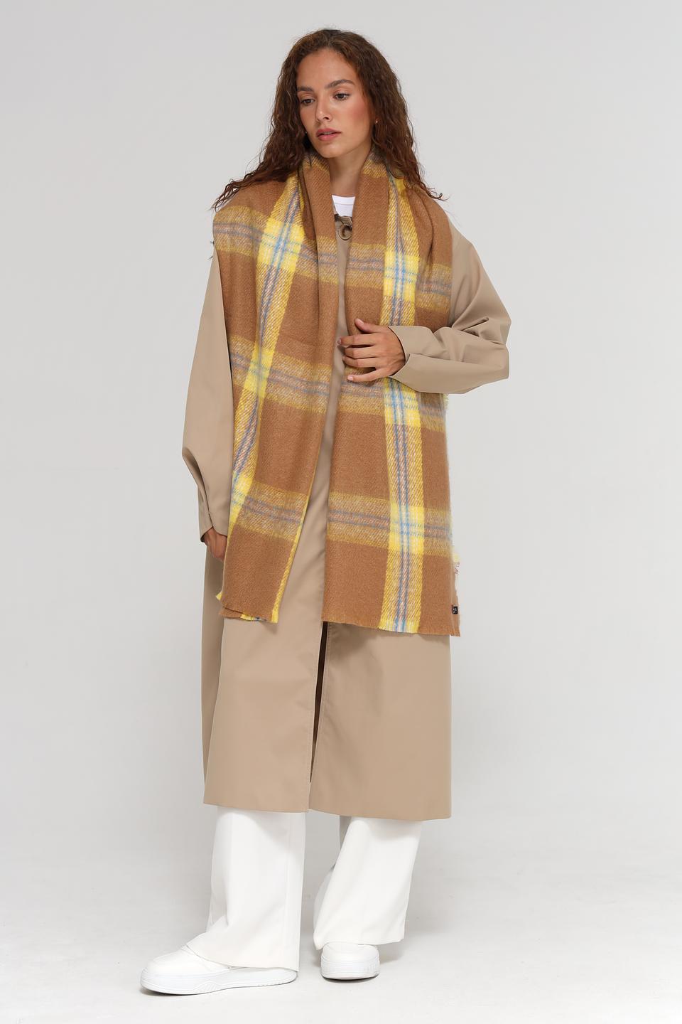 Шарф Fraas в клетку