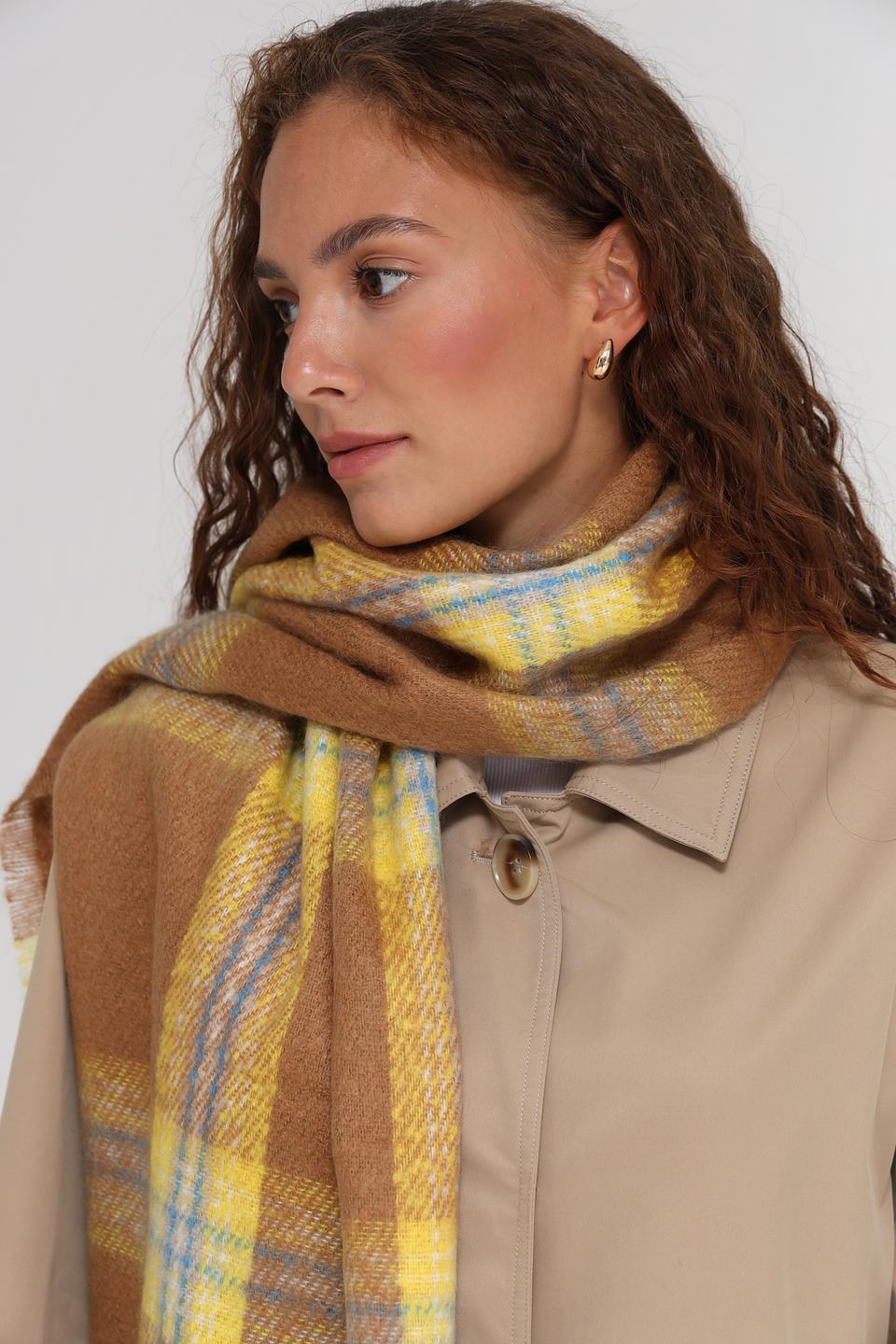 Шарф Fraas в клетку
