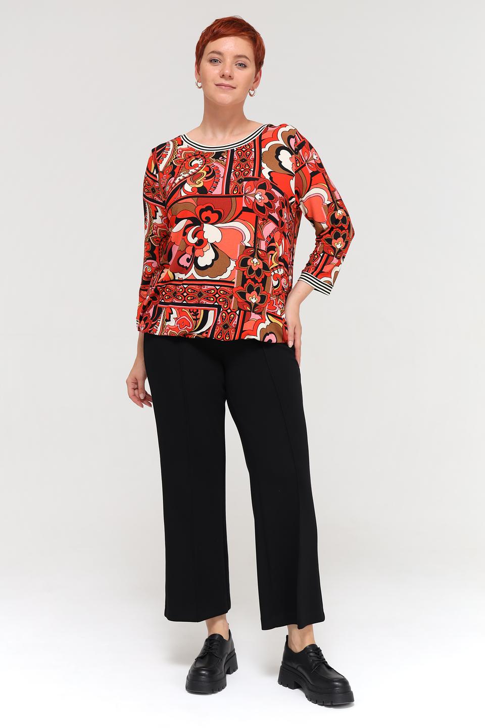 Брюки Via Appia чёрные прямые