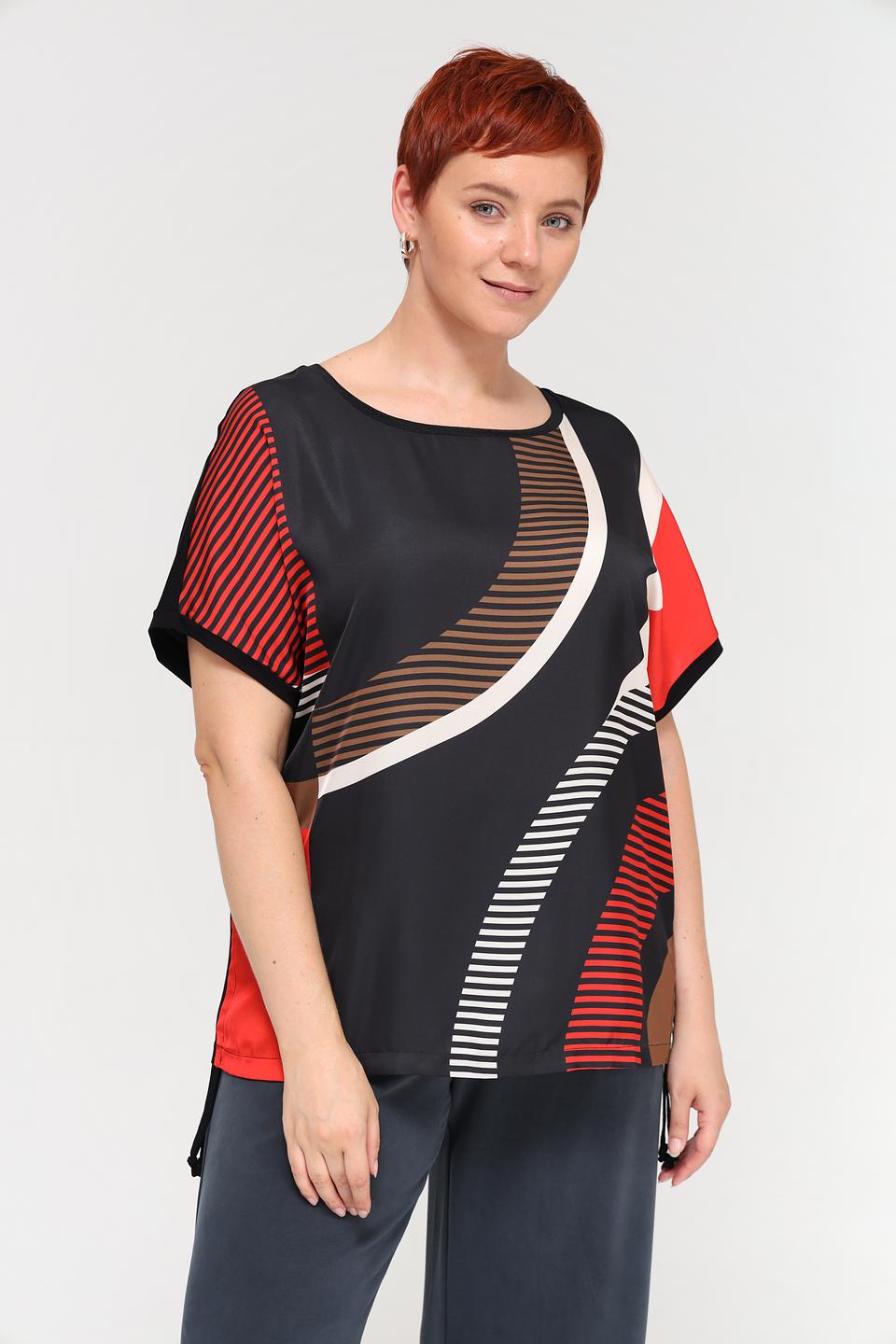 Блуза Via Appia с принтом