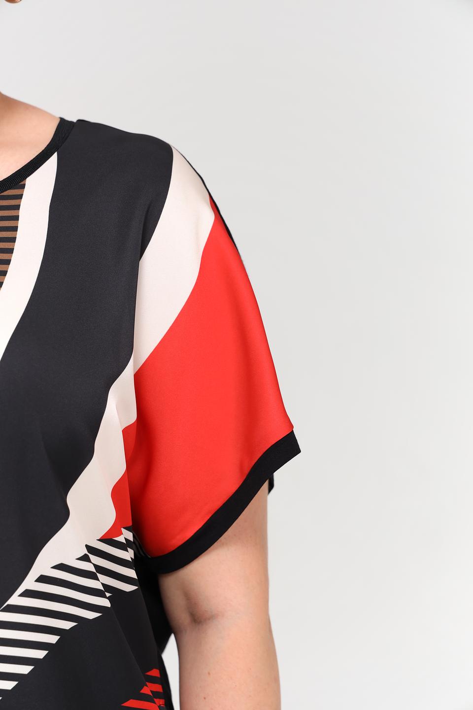 Блуза Via Appia с принтом