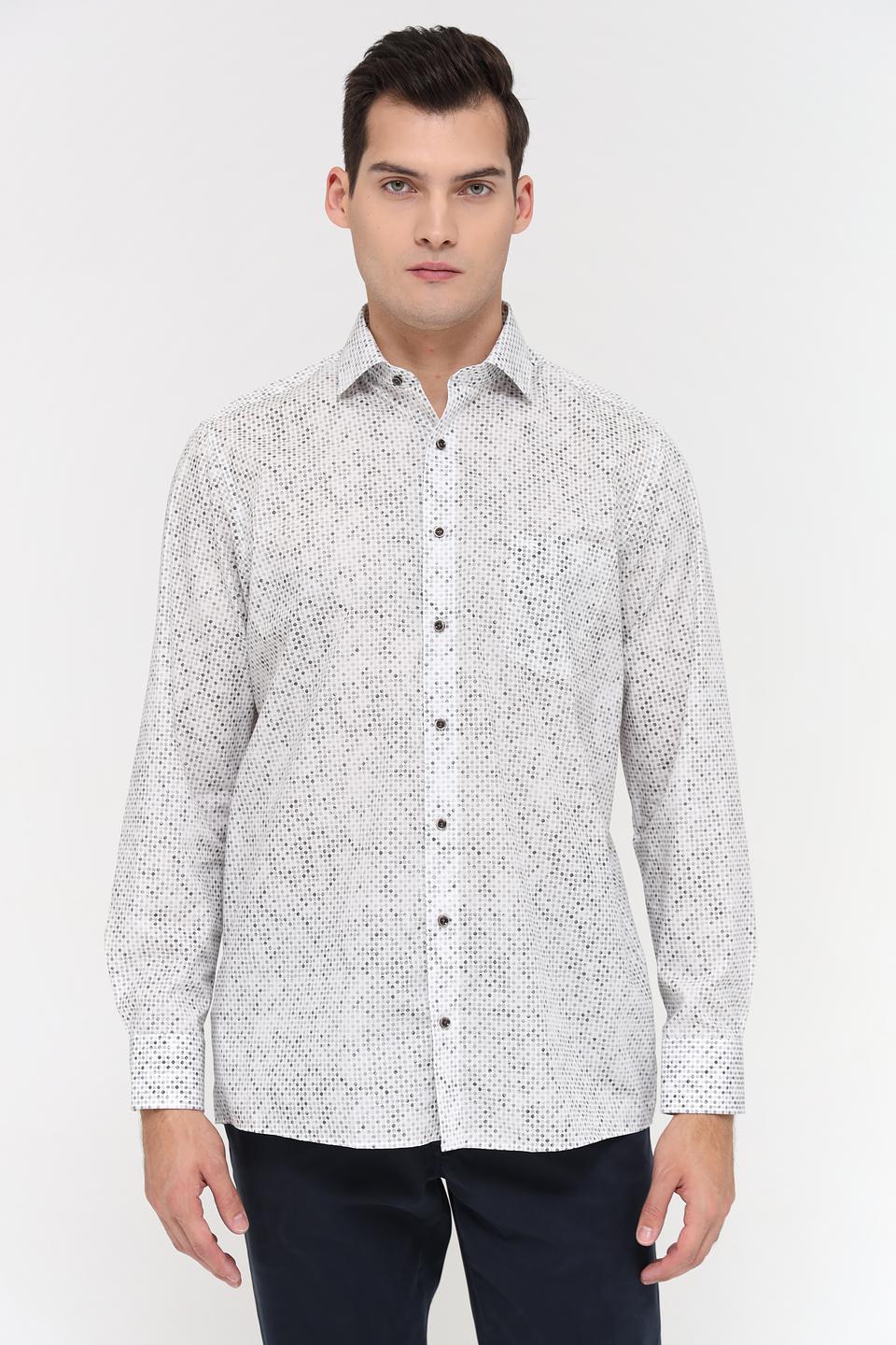 Рубашка Casa Moda с принтом