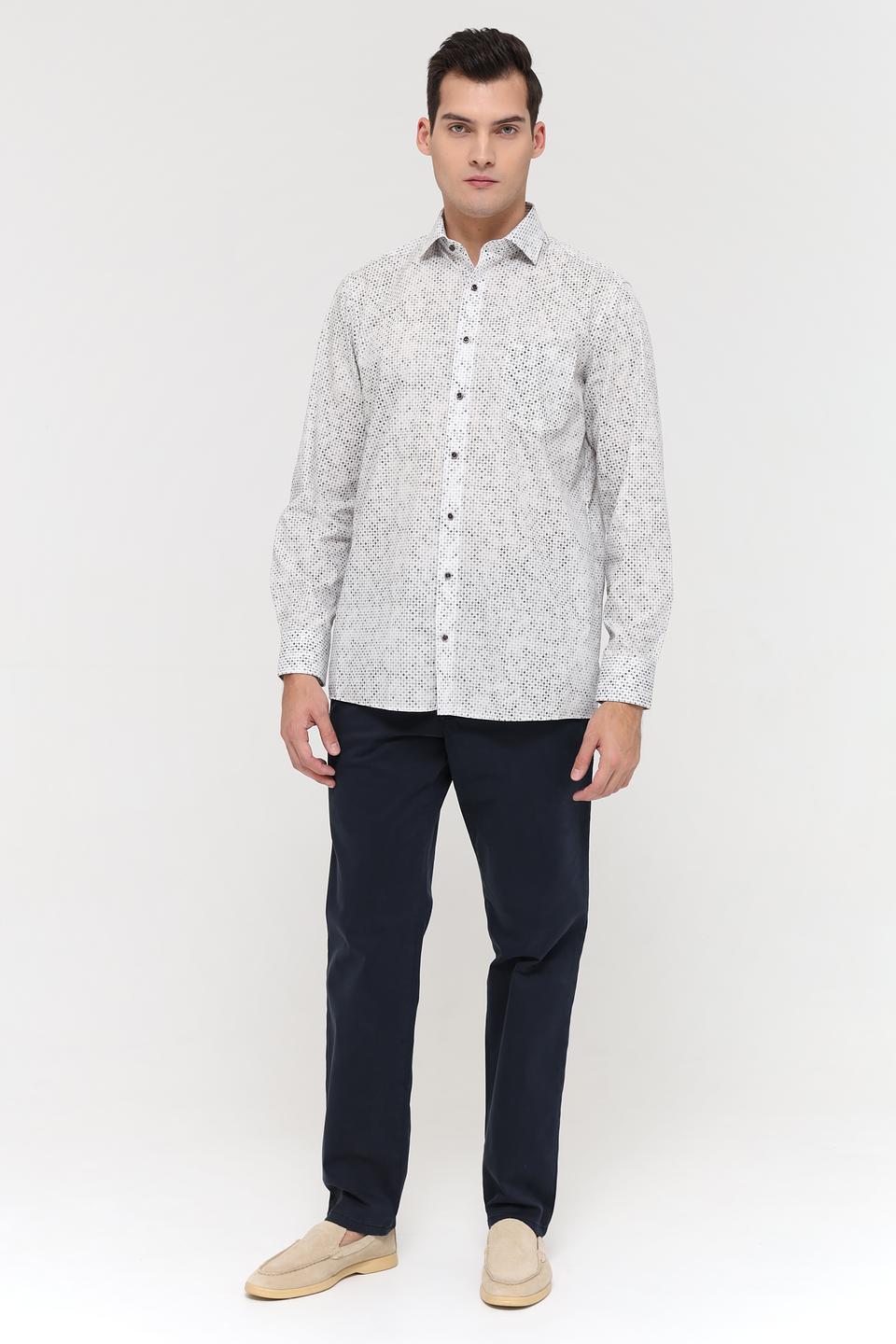 Рубашка Casa Moda с принтом