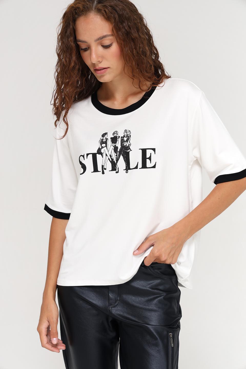 Футболка Monari с принтом Style