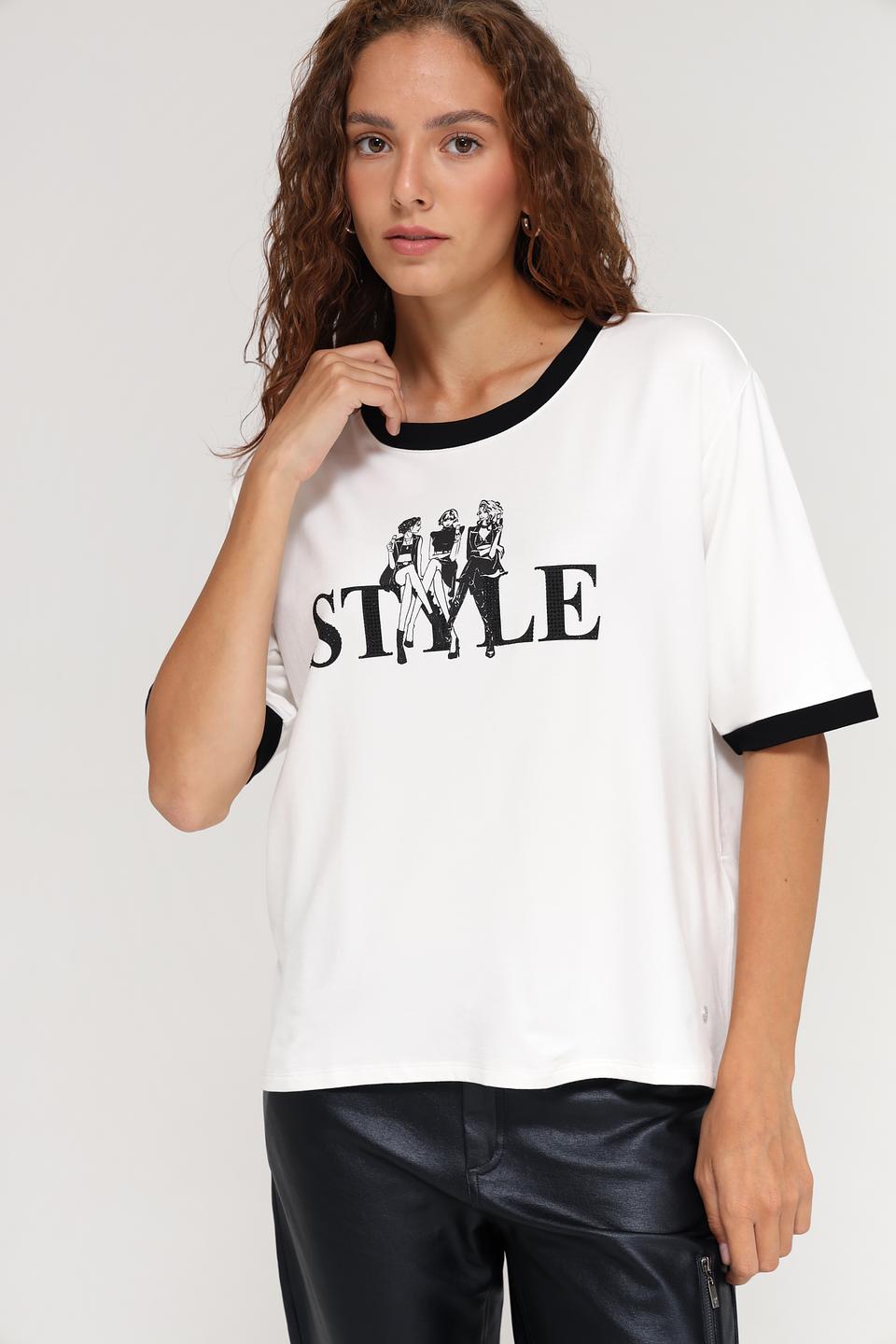 Футболка Monari с принтом Style