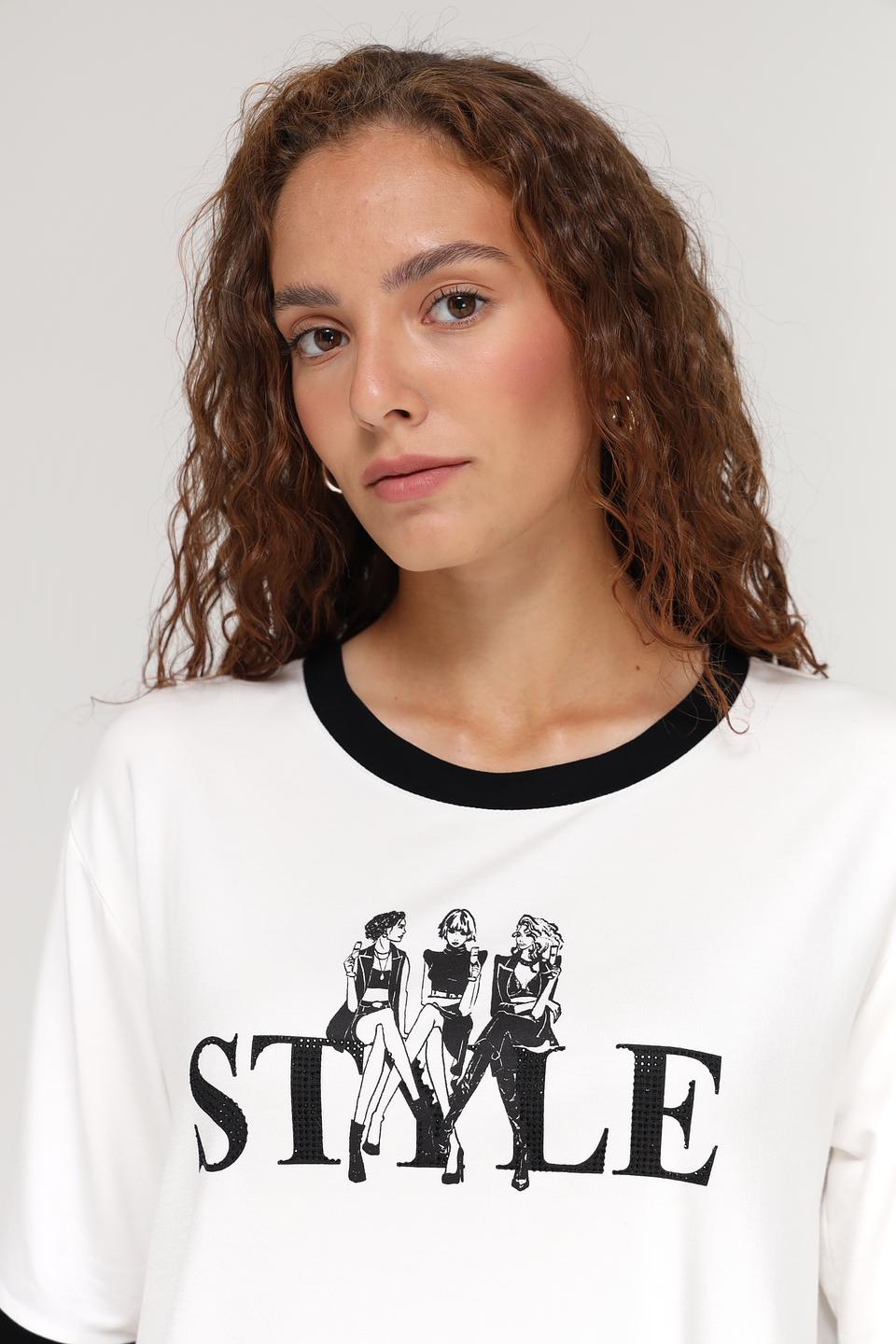 Футболка Monari с принтом Style