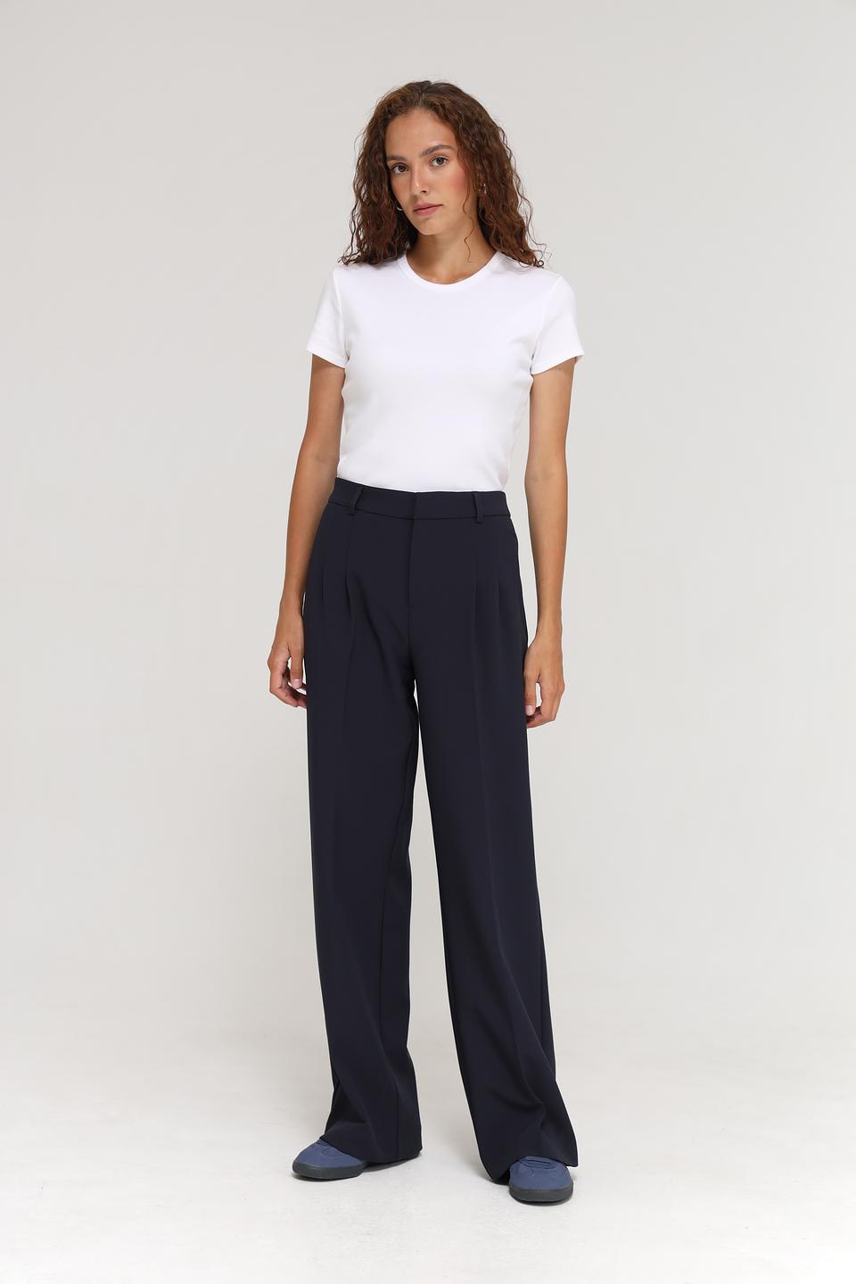 Брюки классические Monari темно-синие