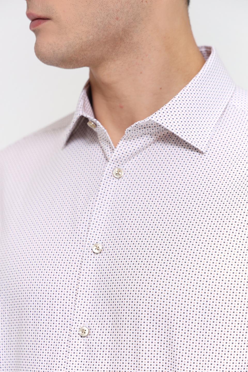 Рубашка Seidensticker Shaped светло-серая