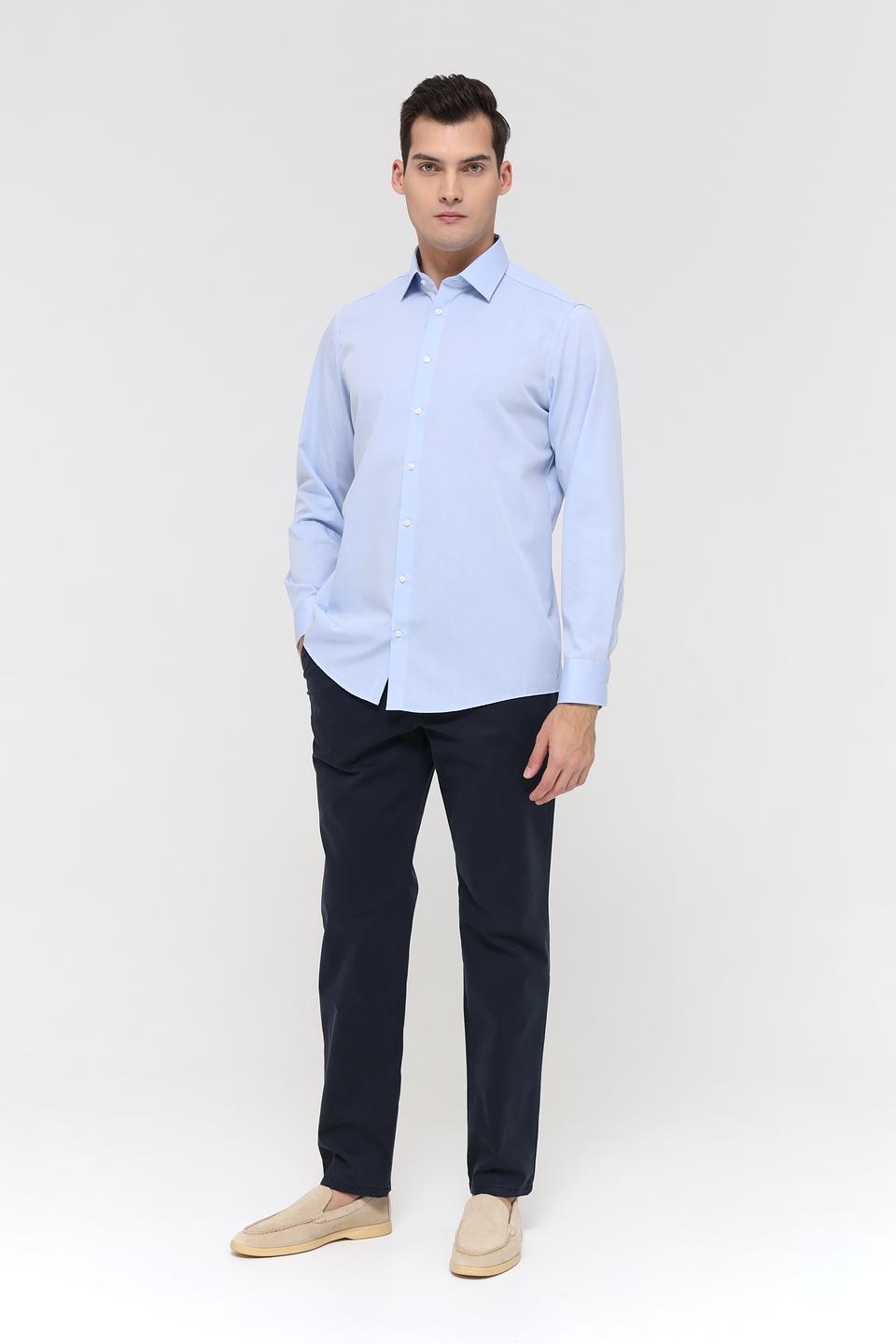 Рубашка Venti men голубая