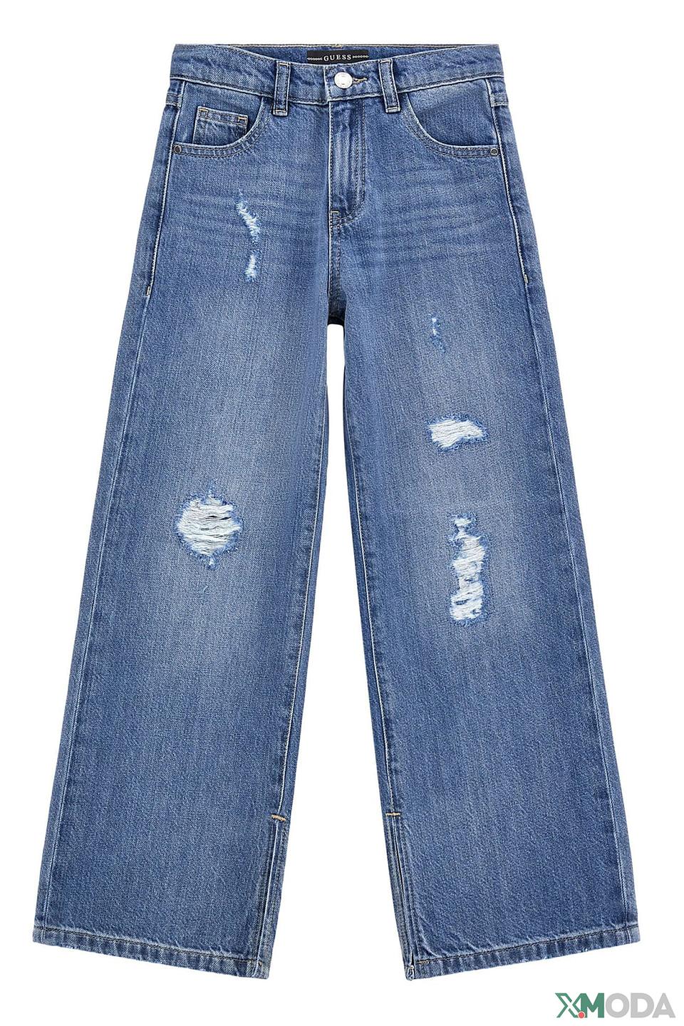 Джинсы Guess для девочки с рваностями