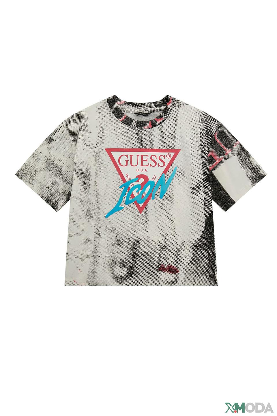 Футболка Guess с принтом