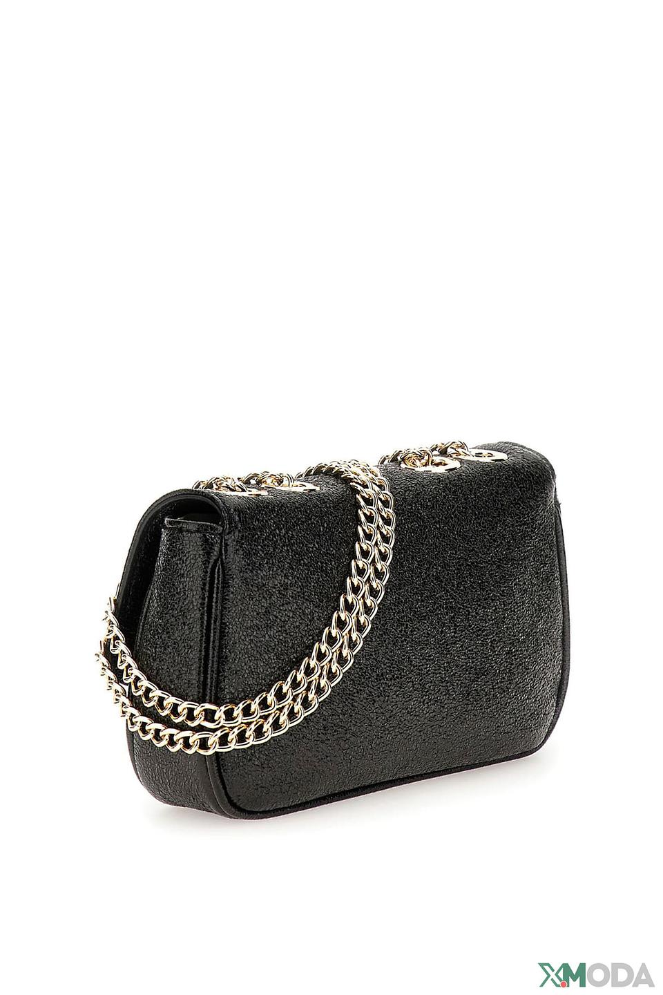 Guess Girl сумка на цепочке чёрная