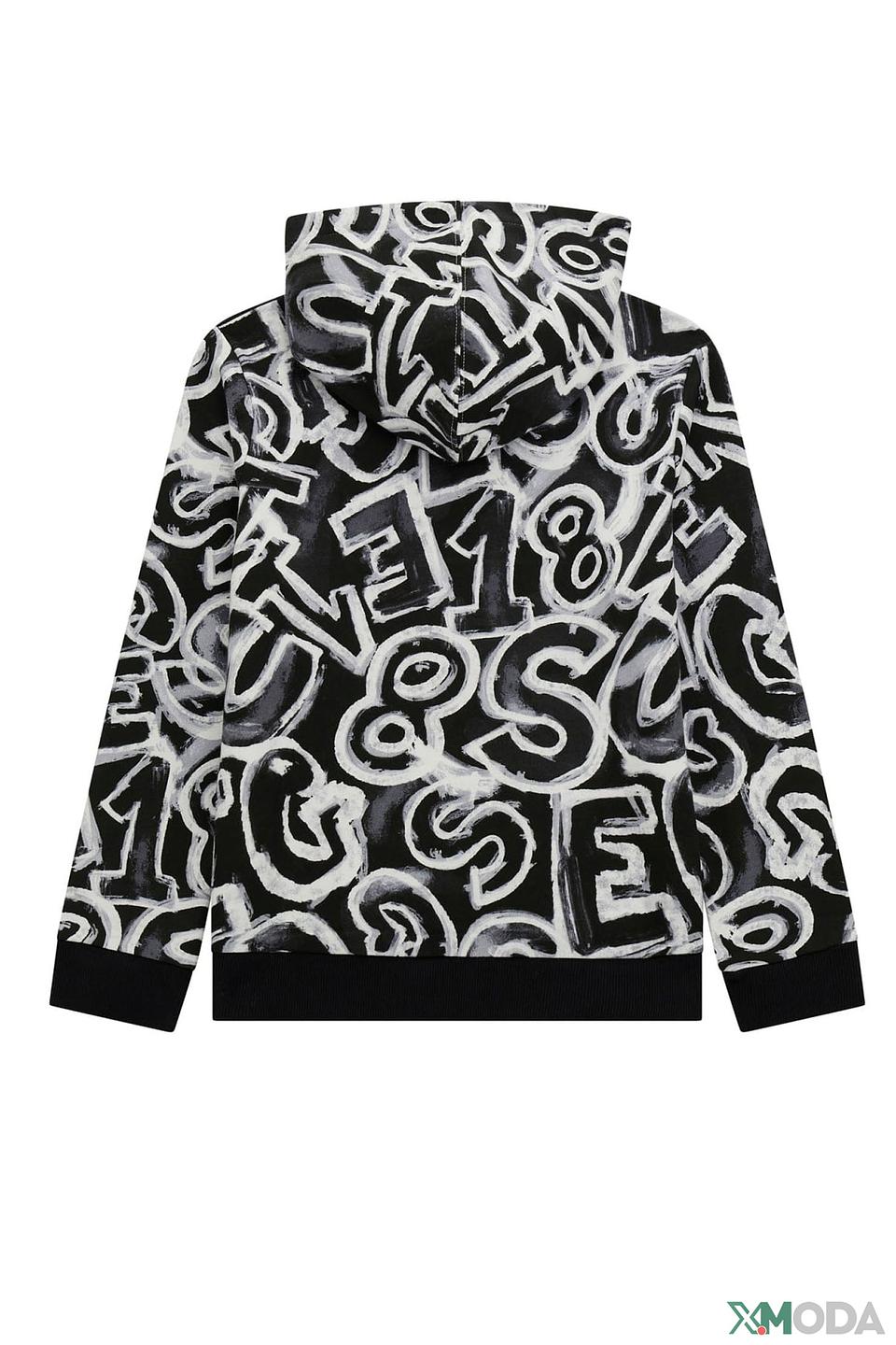 Толстовка Guess с принтом граффити