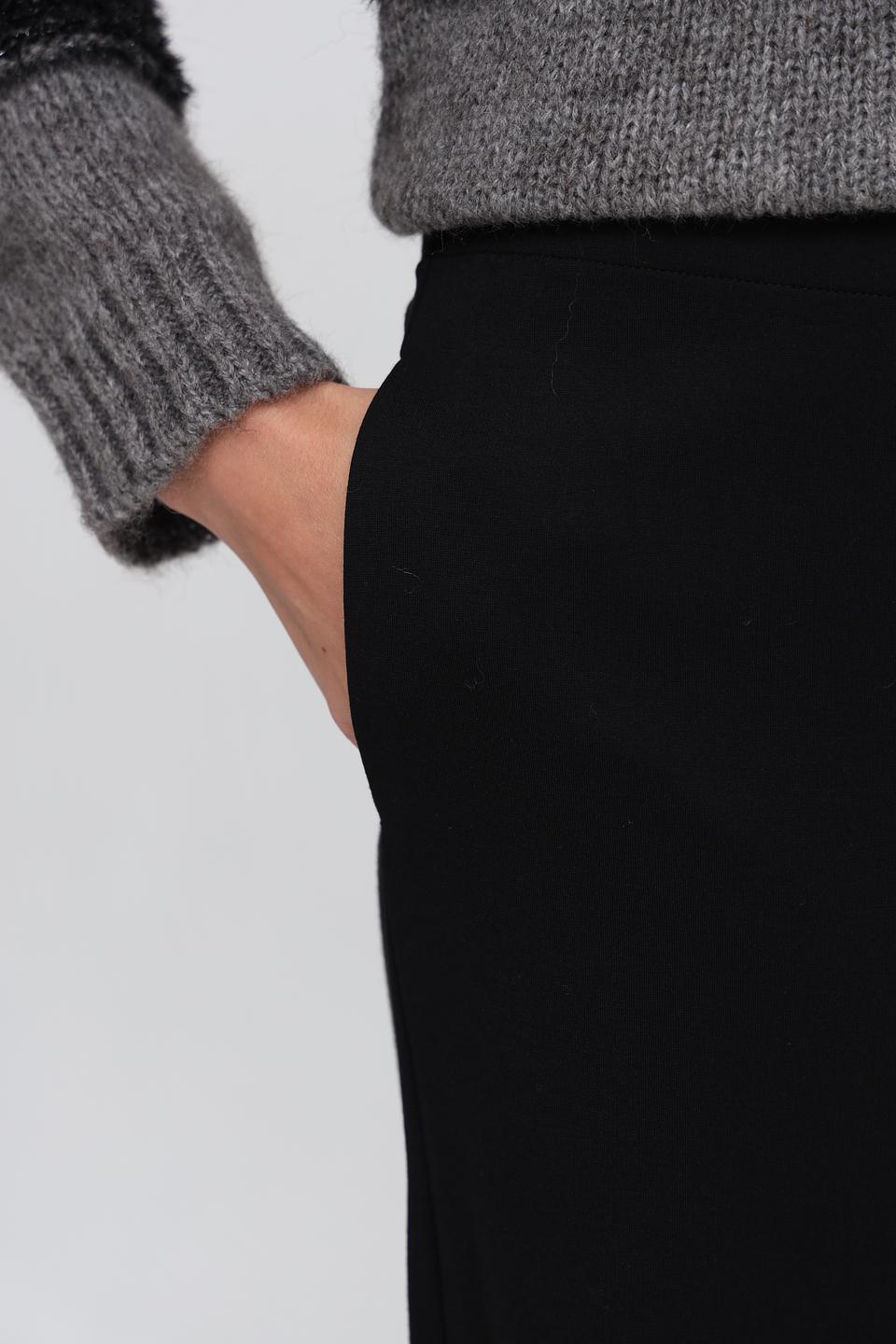 Брюки палаццо UNQ чёрные