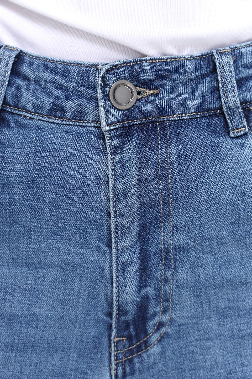 Джинсы UNQ mom fit голубые