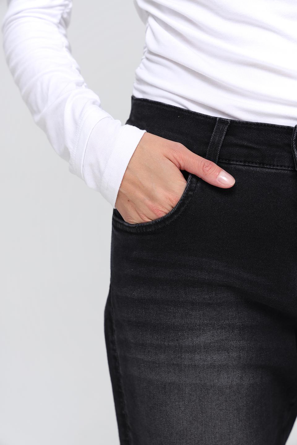 Джинсы Angels серый укороченные