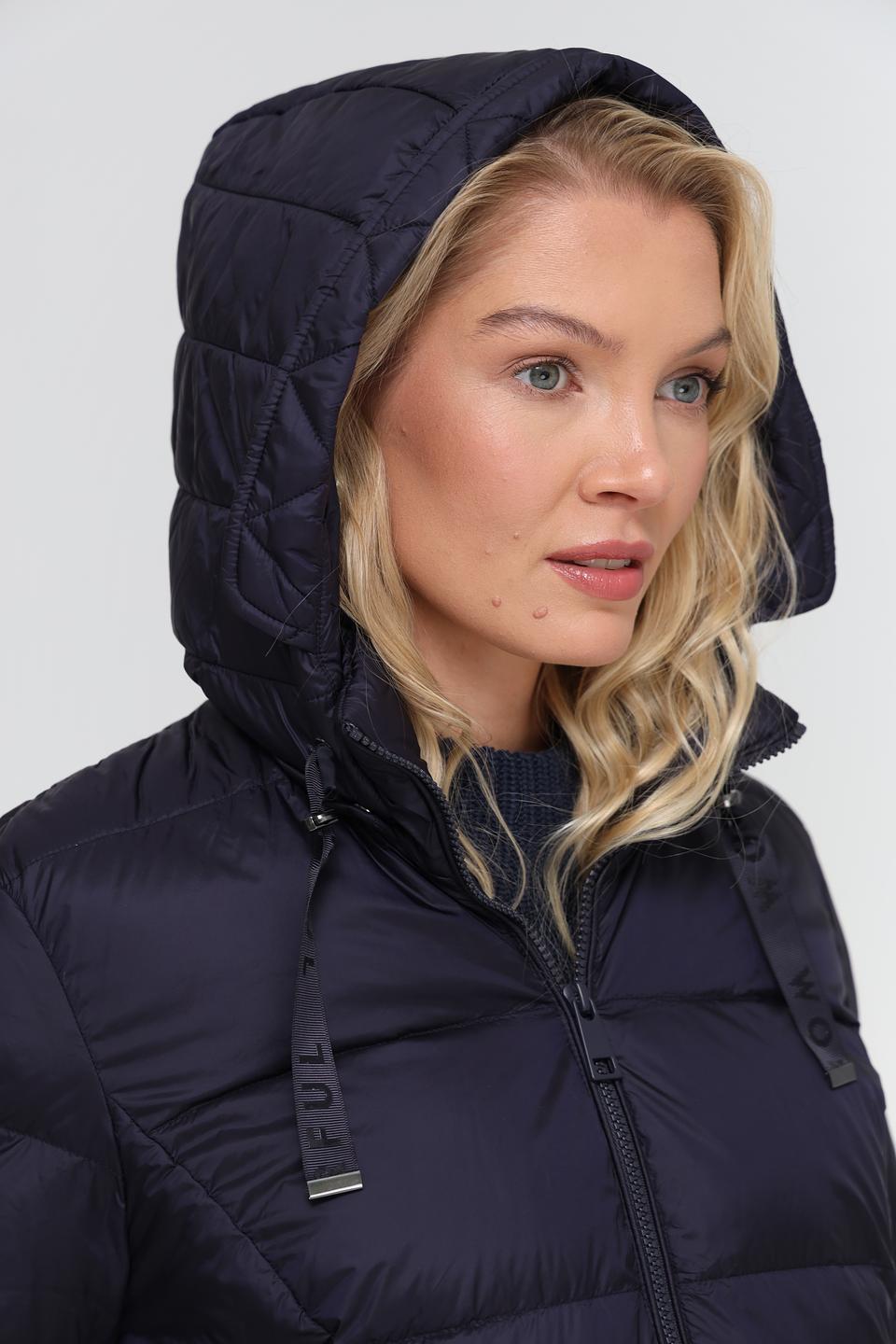Куртка Barbara Lebek стеганая тёмно-синяя