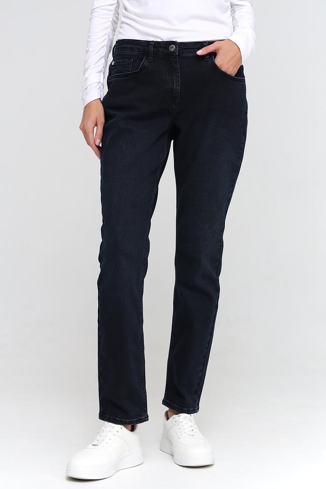 Джинсы Ppep. прямые тёмно-синие