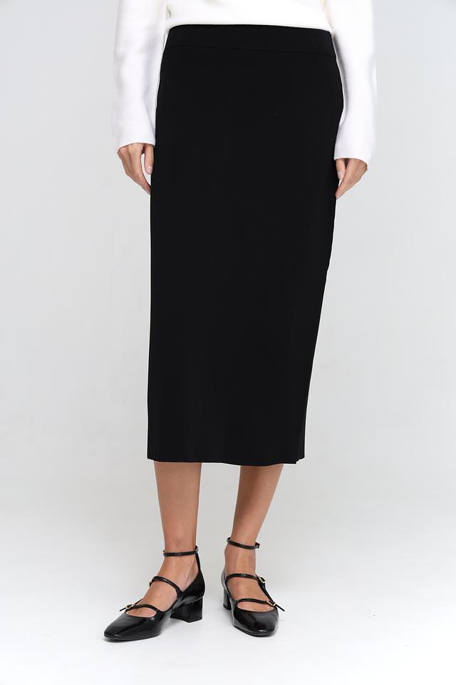 Юбка UNQ женская черная миди