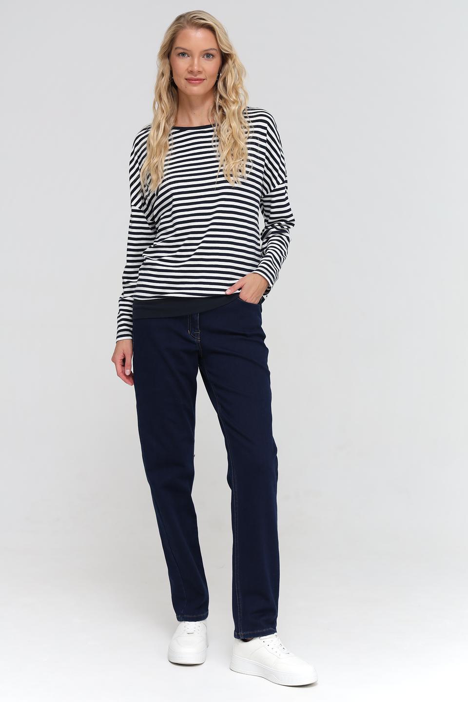 Пуловер Time Zone в полоску