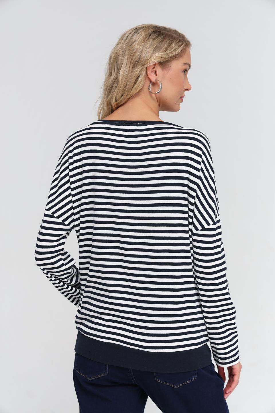 Пуловер Time Zone в полоску