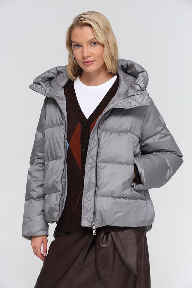 Куртка Luisa Cerano серая стеганая