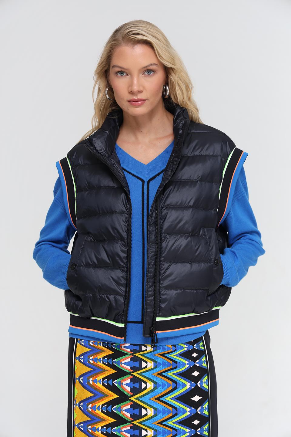 Жилет Marc Cain стеганый черный