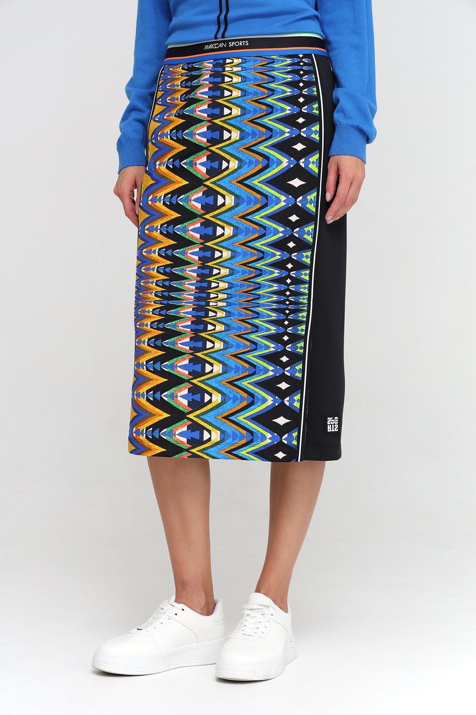 Юбка Marc Cain Sports с принтом