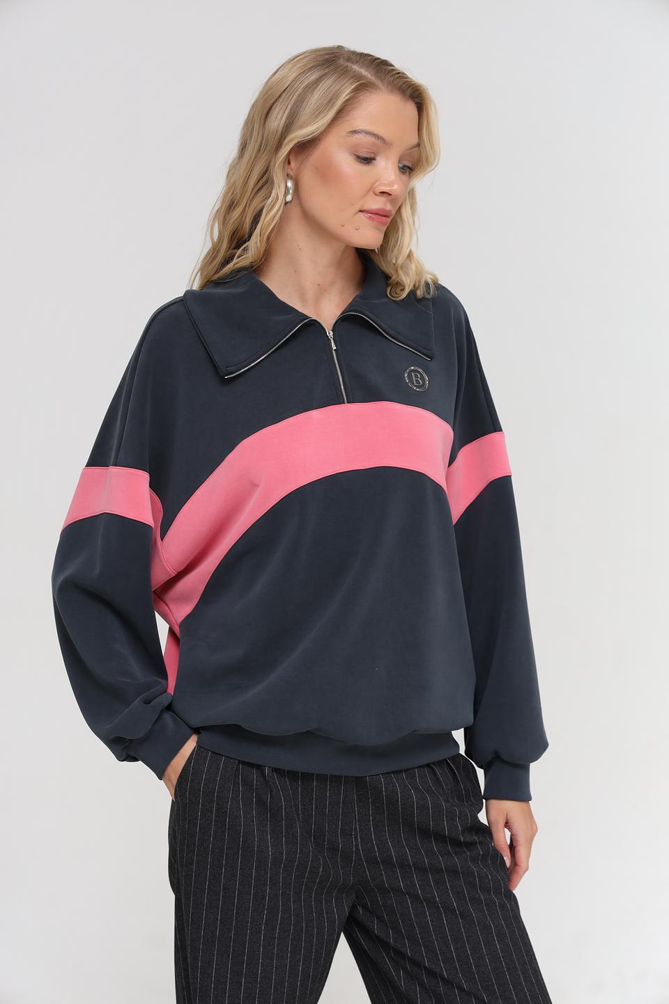 Пуловер Beatris с полосками