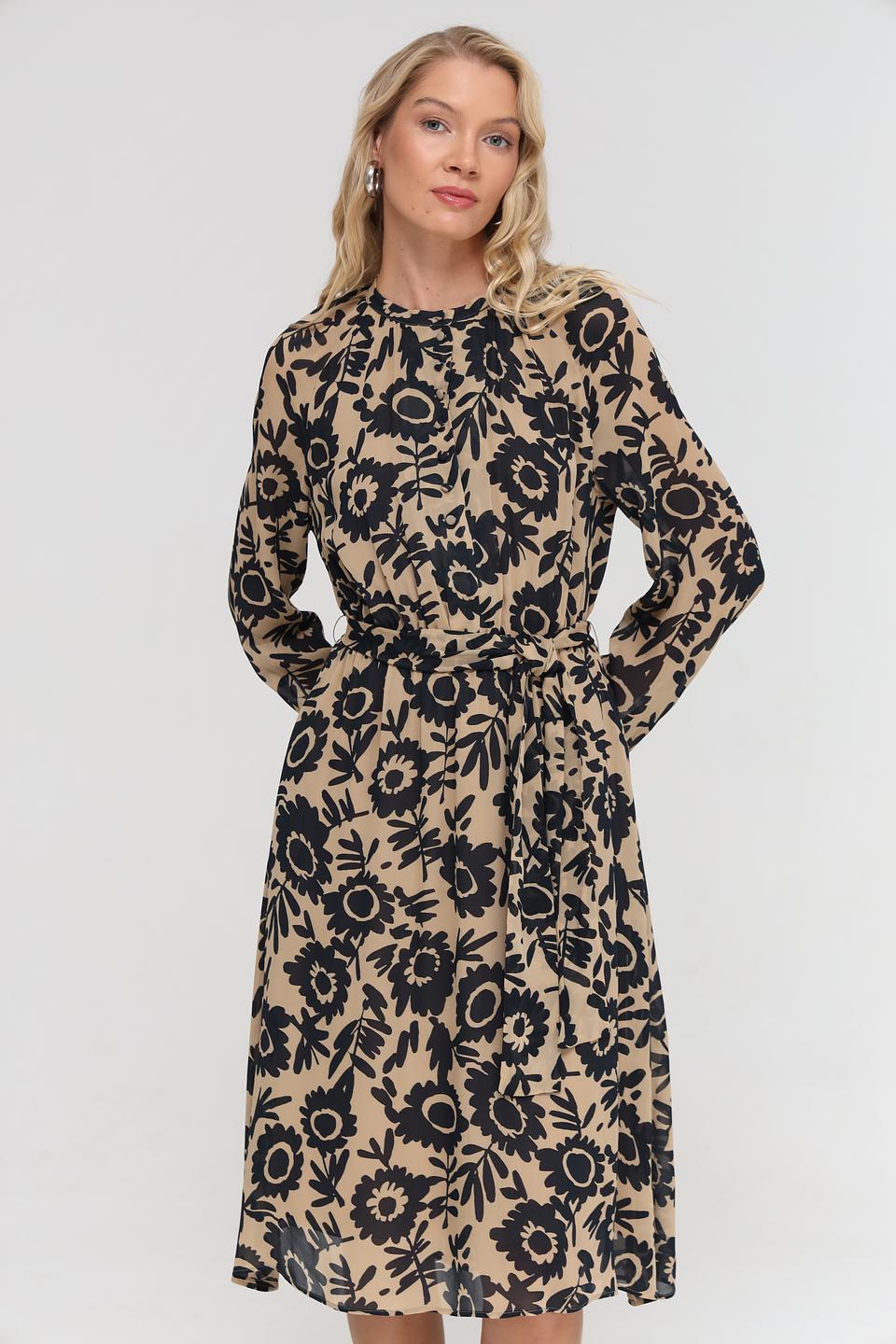 Платье Luisa Cerano с цветочным принтом