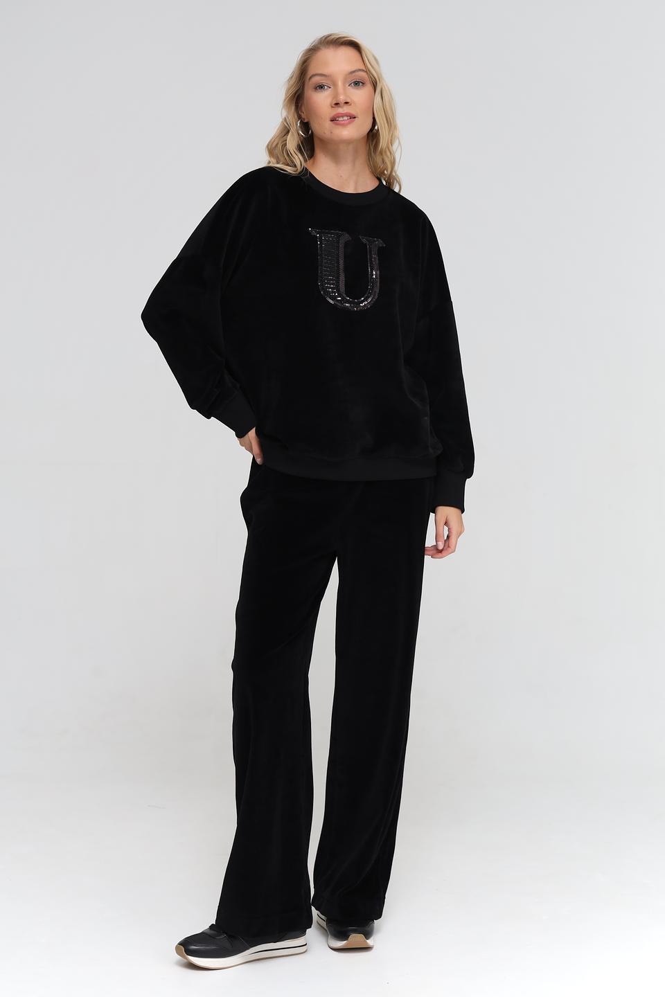 Брюки вельветовые UNQ чёрные