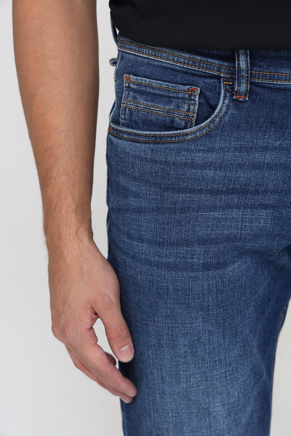 Джинсы Hattric Slim Fit синие