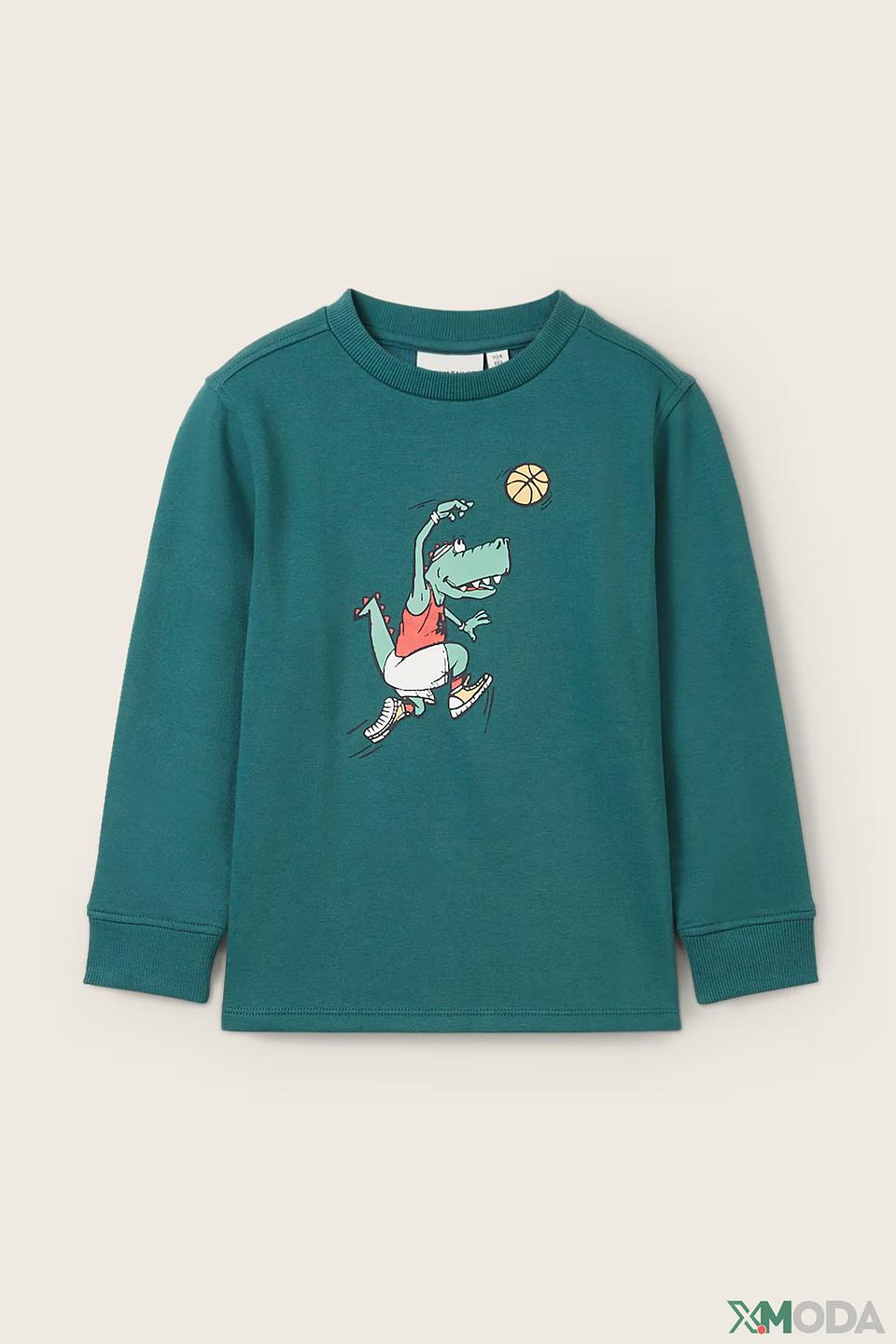 Свитшот Tom Tailor с динозавром