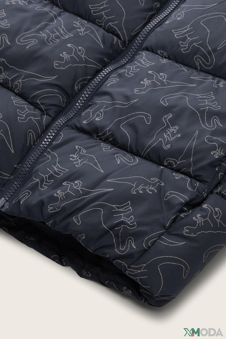 Куртка Tom Tailor с динозаврами синяя