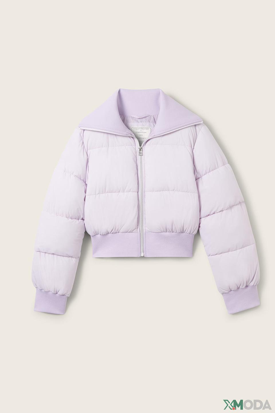 Куртка стеганая Tom Tailor лавандовая