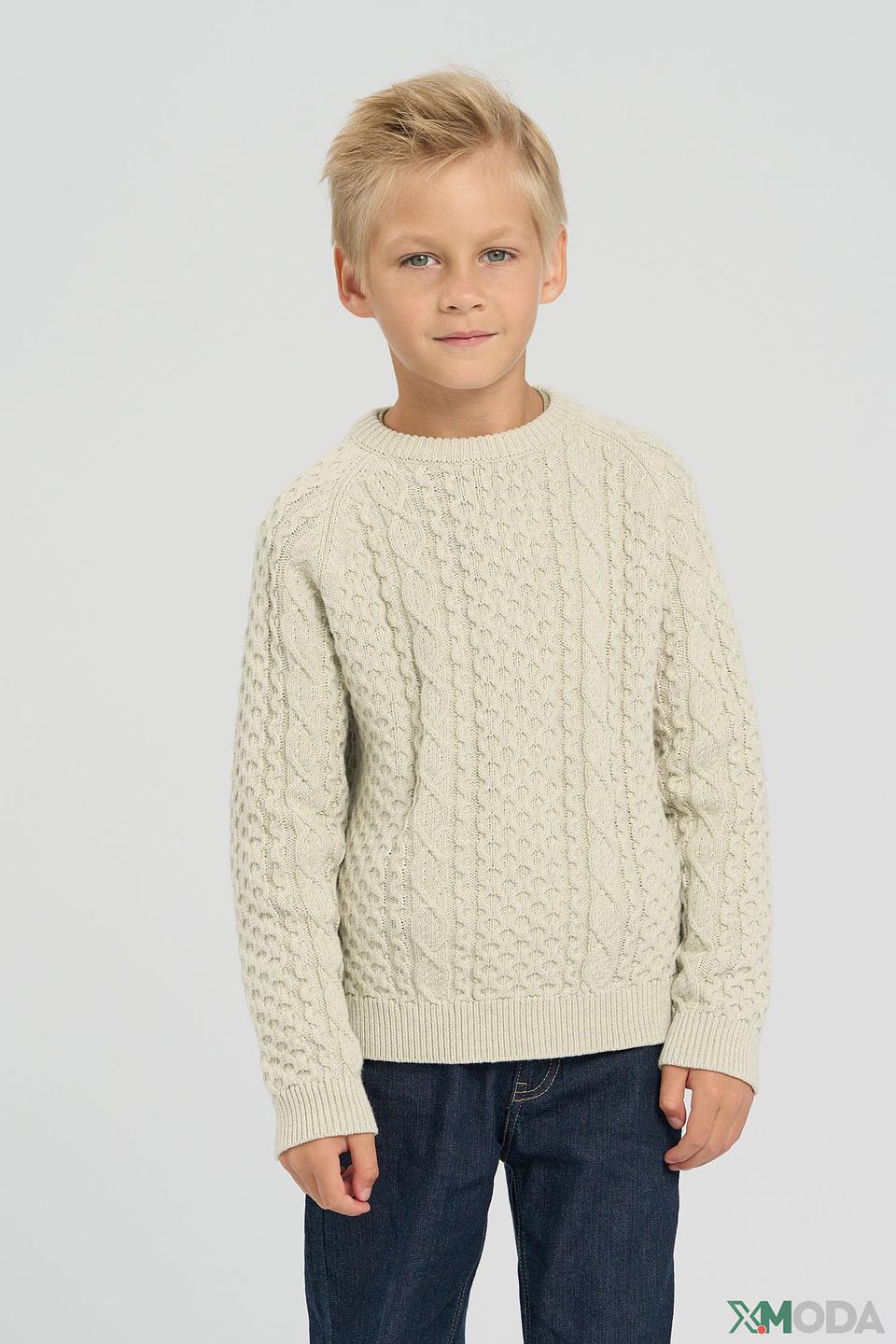 Свитер Choupette с косами бежевый