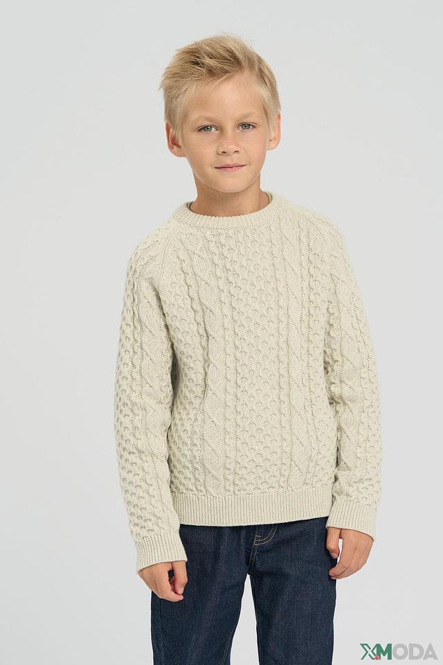 Свитер Choupette с косами бежевый