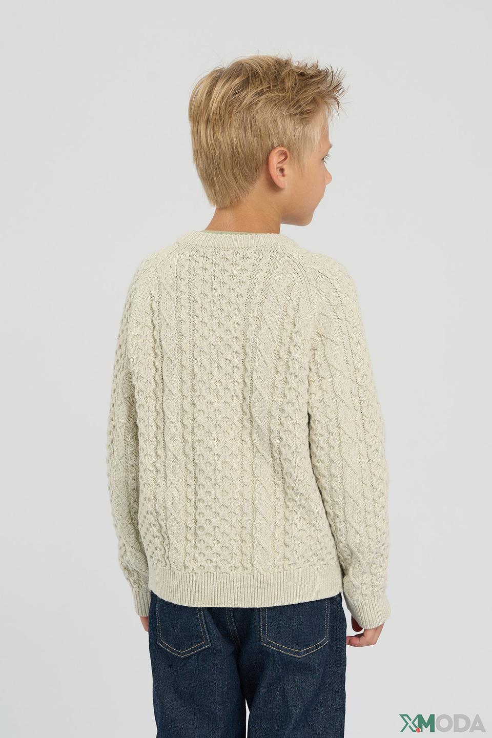 Свитер Choupette с косами бежевый