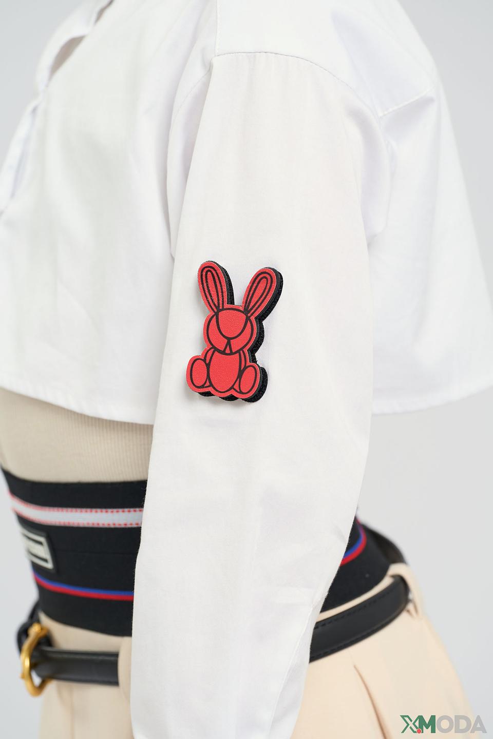 Блуза Choupette дев. с аппликацией