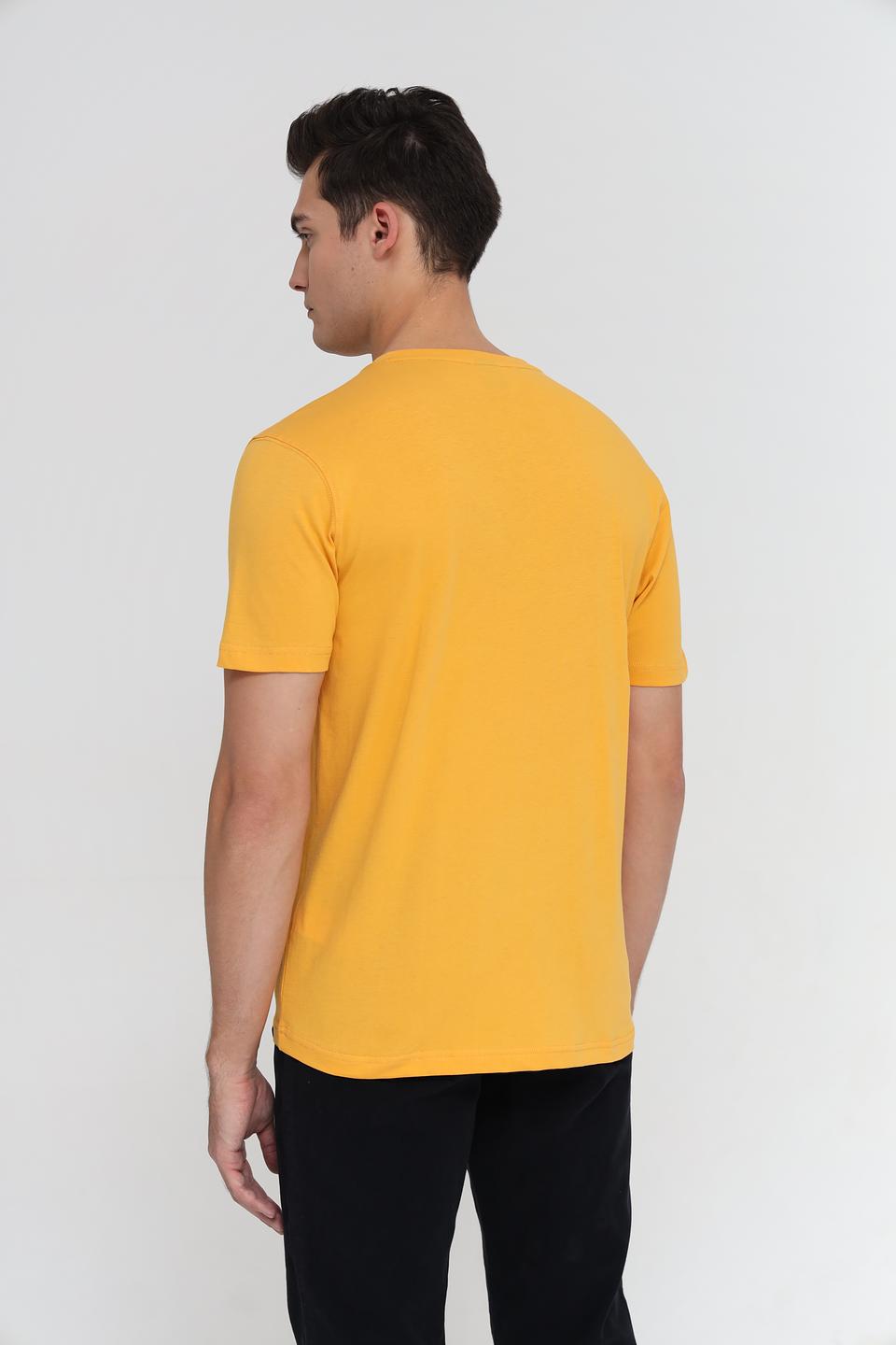 Футболка Lerros Summer Vibes жёлтая