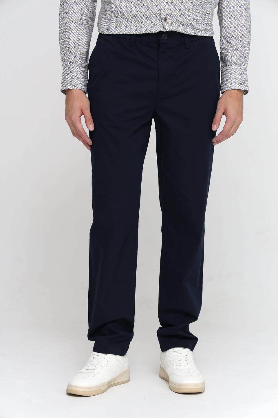 Брюки классические Tom Tailor темно-синие