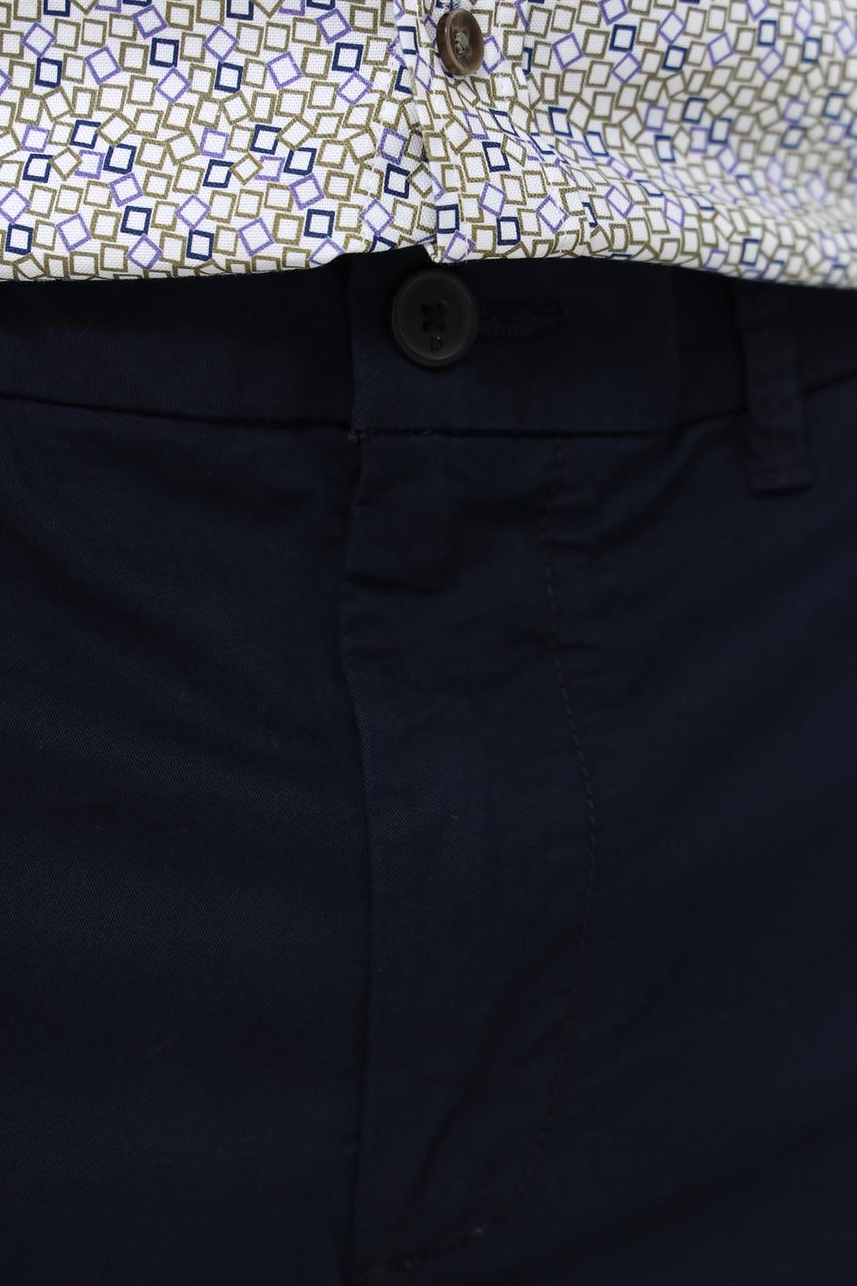 Брюки классические Tom Tailor темно-синие