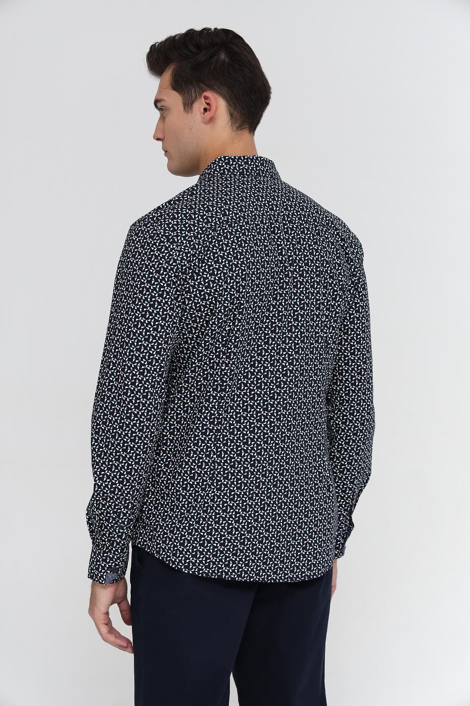 Рубашка дл Tom Tailor в мелкий принт