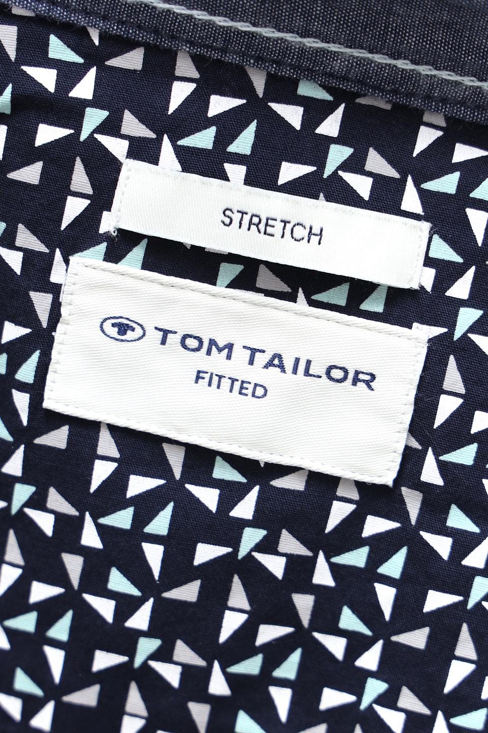 Рубашка дл Tom Tailor в мелкий принт